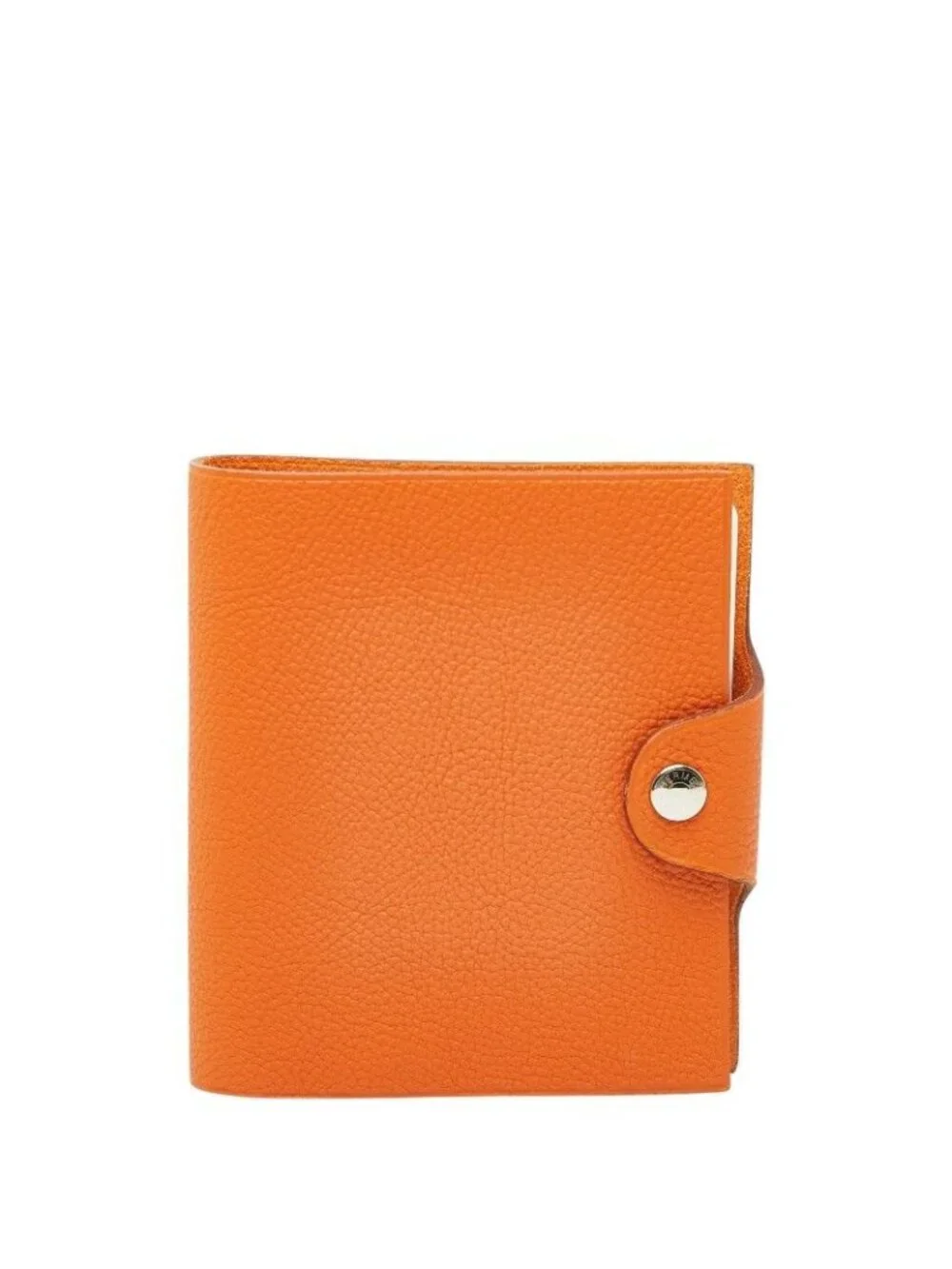 Hermes Ulysse Mini Notebook Cover System with Refill Orange Togo Agenda